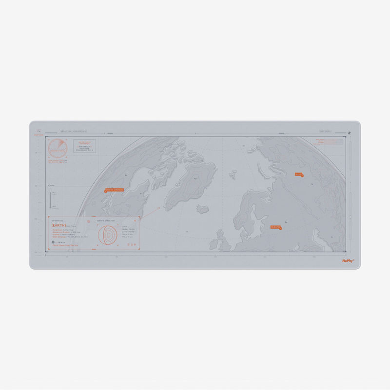 NuPhy Orbit Deskmat - Option:Terra (Bright)