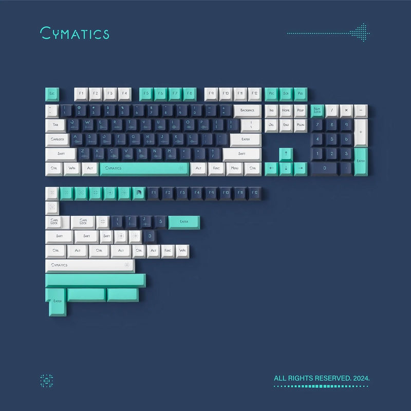 Cymatics - Edition:Dark - Keycap Kit:All in One