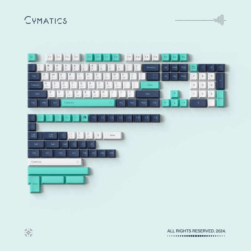 Cymatics - Edition:Bright - Keycap Kit:All in One