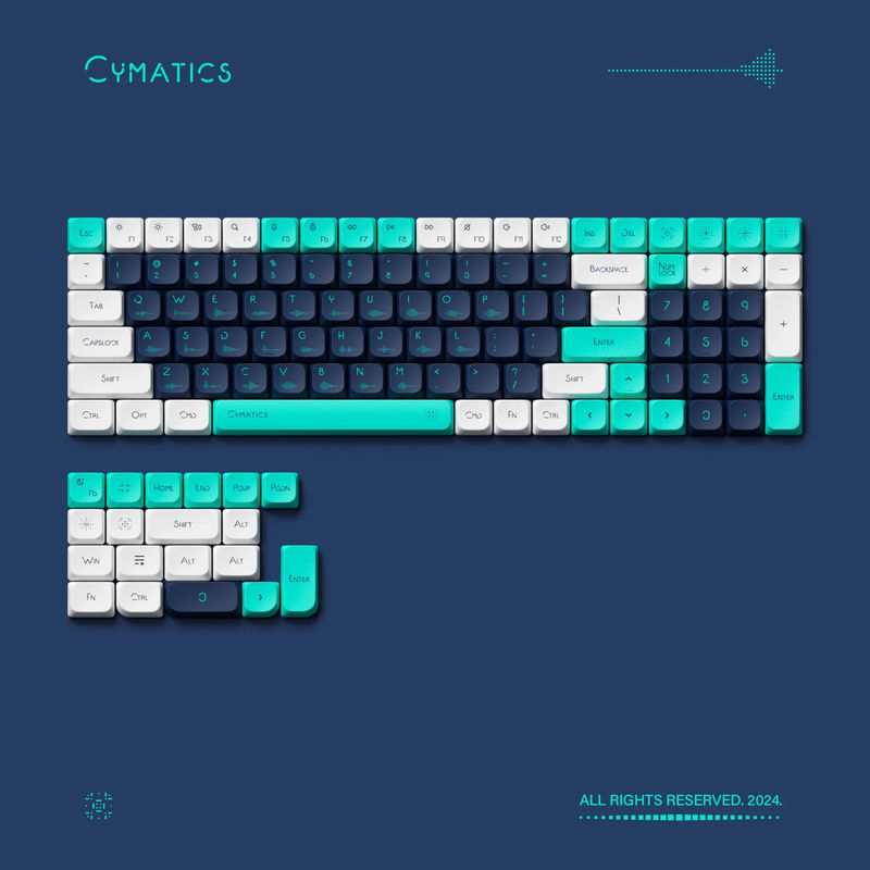 Cymatics - Edition:Dark - Keycap Kit:All in One
