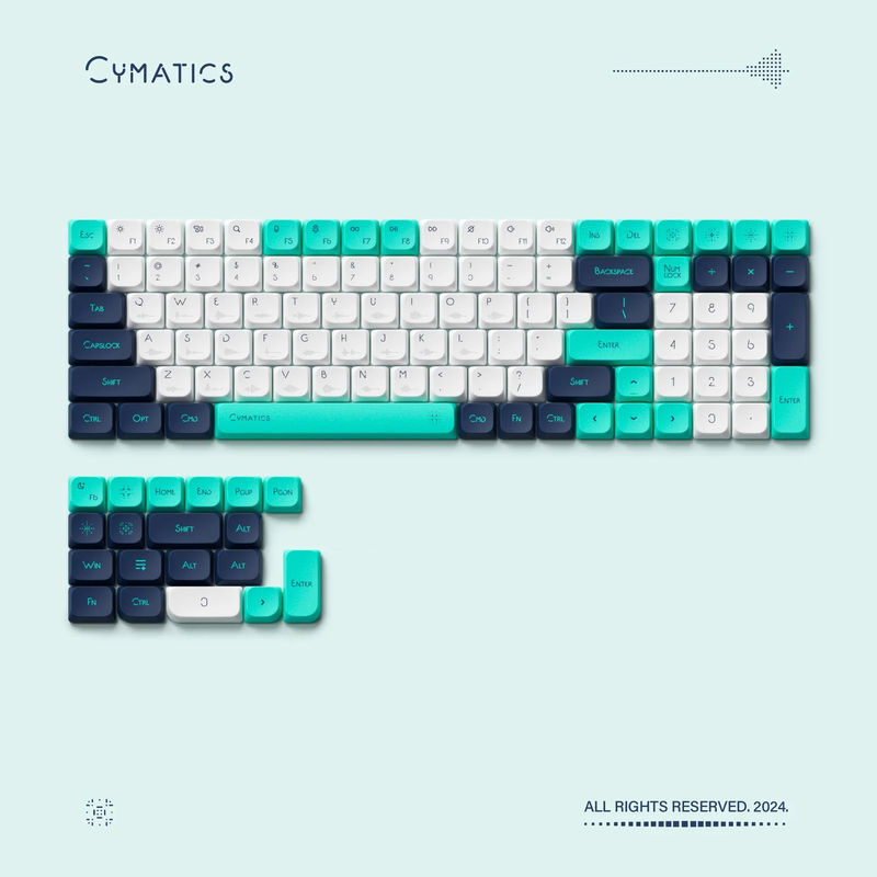 Cymatics - Edition:Bright - Keycap Kit:All in One