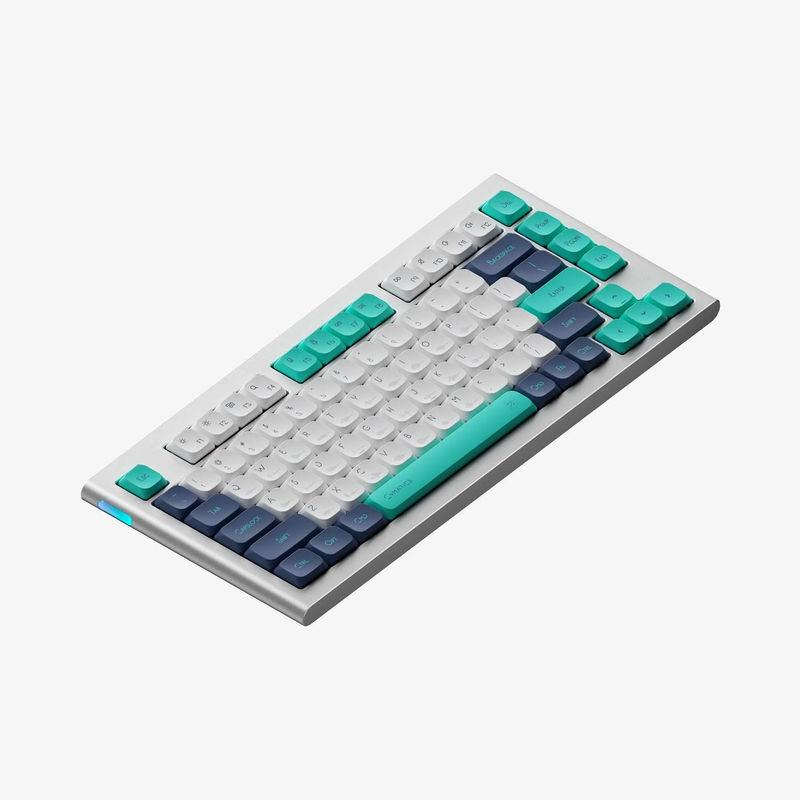 NuPhy Nos75 - Barebone Type:Wired Only - Add Low-profile Switch Set (35% OFF):N1 nano (+$24) - Add Keycap Set (50% OFF):Cymatics (+$19)