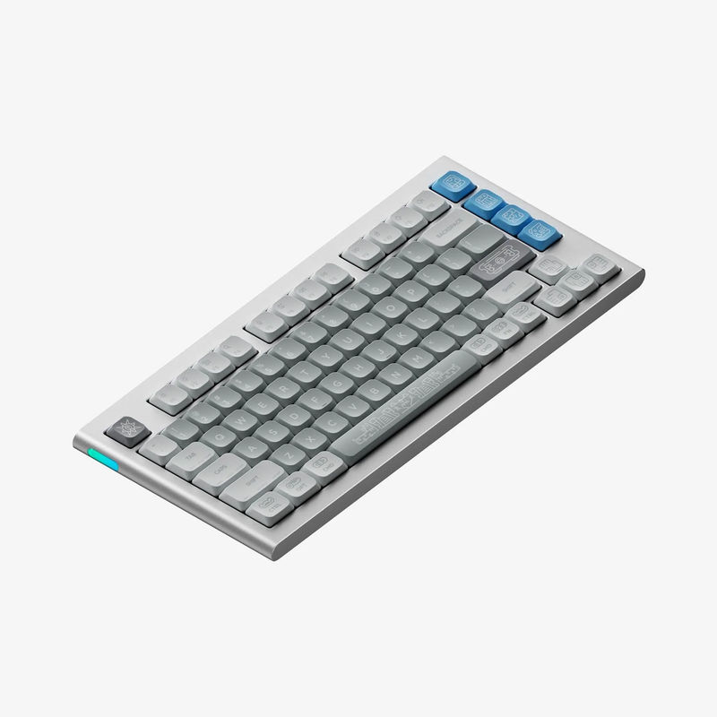 NuPhy Nos75 - Barebone Type:Wired Only - Add Low-profile Switch Set (35% OFF):N1 nano (+$24) - Add Keycap Set (50% OFF):Maya Imprint nSA (+$24)