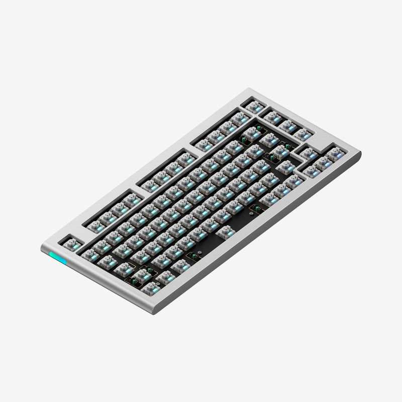 NuPhy Nos75 - Barebone Type:Wired Only - Add Low-profile Switch Set (35% OFF):N1 nano (+$24) - Add Keycap Set (50% OFF):None