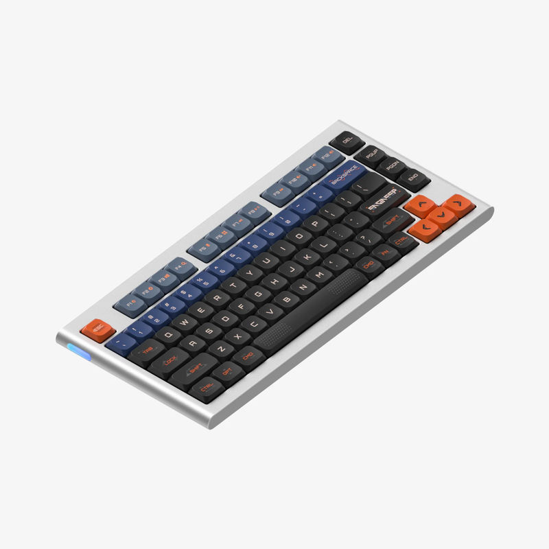 NuPhy Nos75 - Barebone Type:Wired Only - Add Low-profile Switch Set (35% OFF):N1 nano (+$24) - Add Keycap Set (50% OFF):Space Engineer - Dark (+$24)
