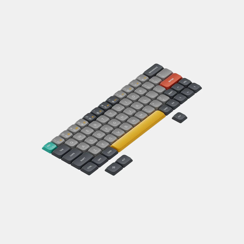 NuPhy Air60 - Low-profile Switch:Brown 2.0 - NuFolio V2:Included (+$19) - Extra COAST Keycaps:Included (Twilight +$19)
