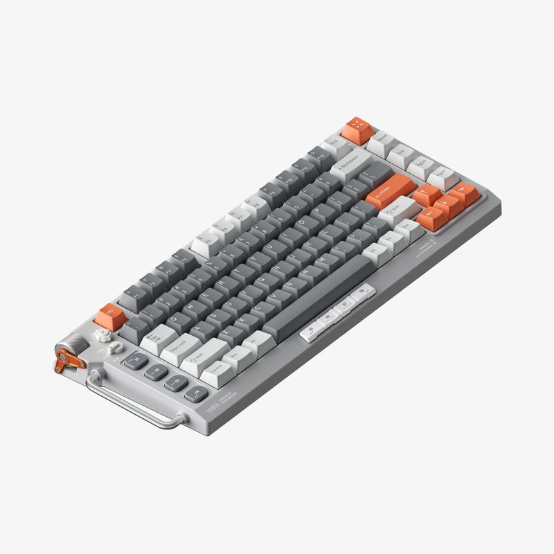 NuPhy Field75 HE - Switch:Magnetic White - Wrist Rest:Not Included