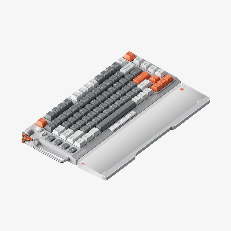 NuPhy Field75 HE - Switch:Magnetic White - Wrist Rest:Twotone Wrist Rest (+$34)