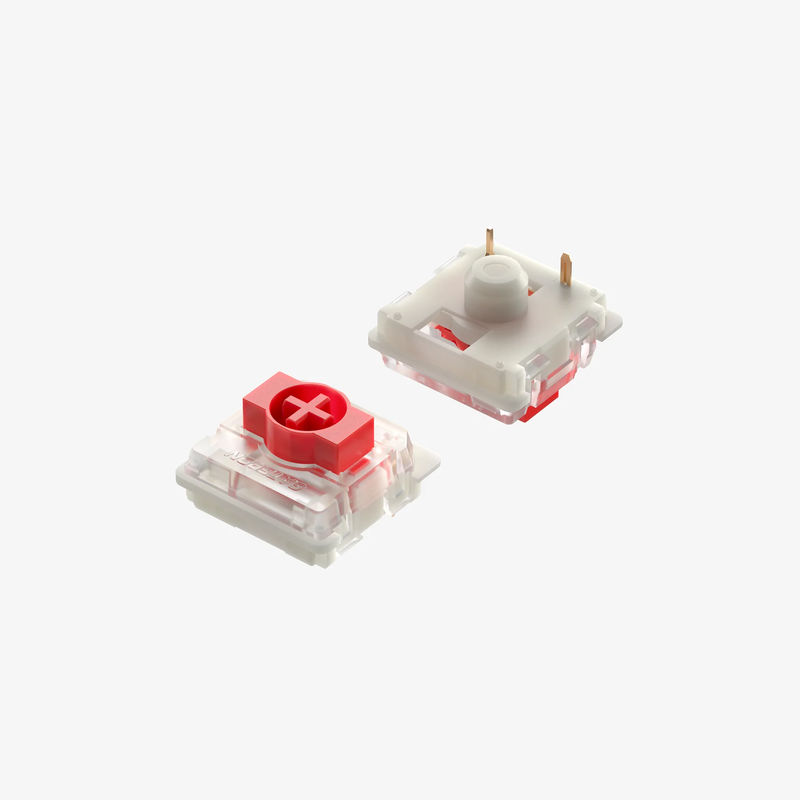 Gateron Low-profile 2.0 Switches - Type:Red Switch - Count:100pcs
