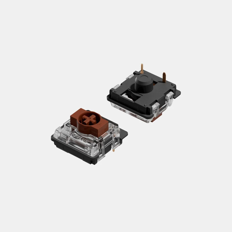 Gateron Low-profile Switches - Type:Brown Switch - Count:100pcs