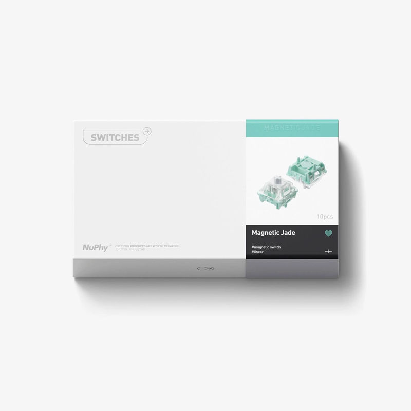 Gateron Magnetic Jade Switches - Count:10pcs