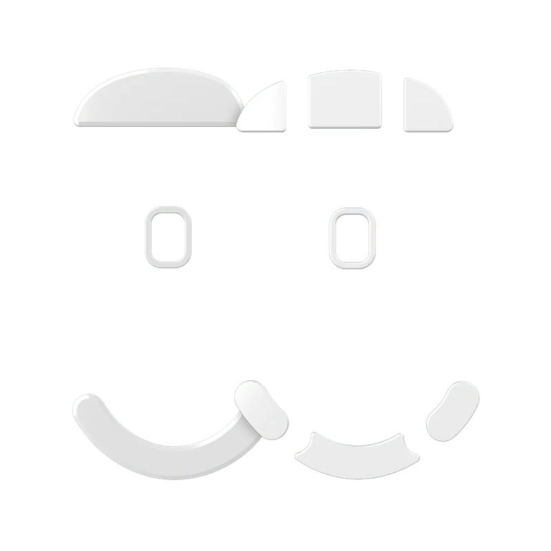 PTFE Skates for Xlite Series - Style:Original Thin + Control Set