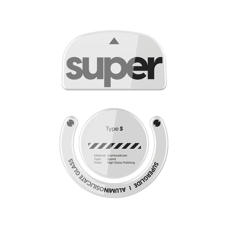 Superglide (Type-S) for Logitech G PRO X SUPERLIGHT 1 - Color:White