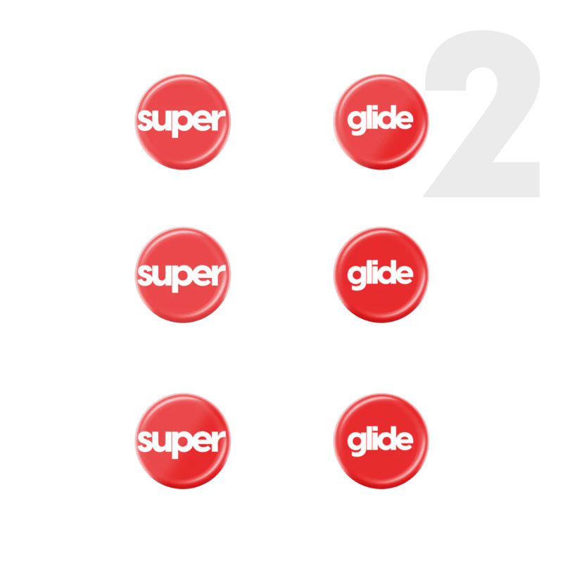 Superglide 2 Dot Skates - Size:9mm