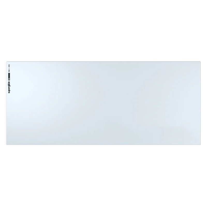 Superglide Glass Mousepad - Color:XXL White