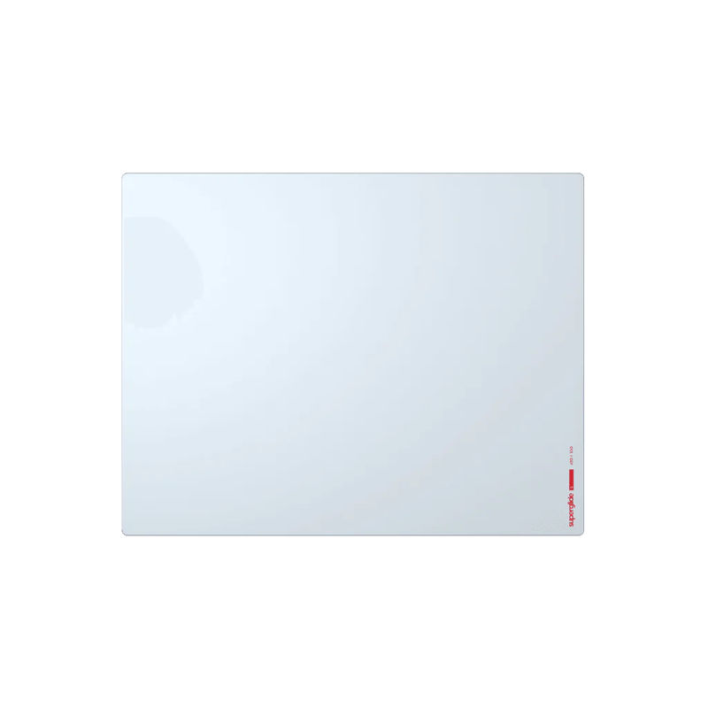 Superglide Glass Mousepad - Color:L White
