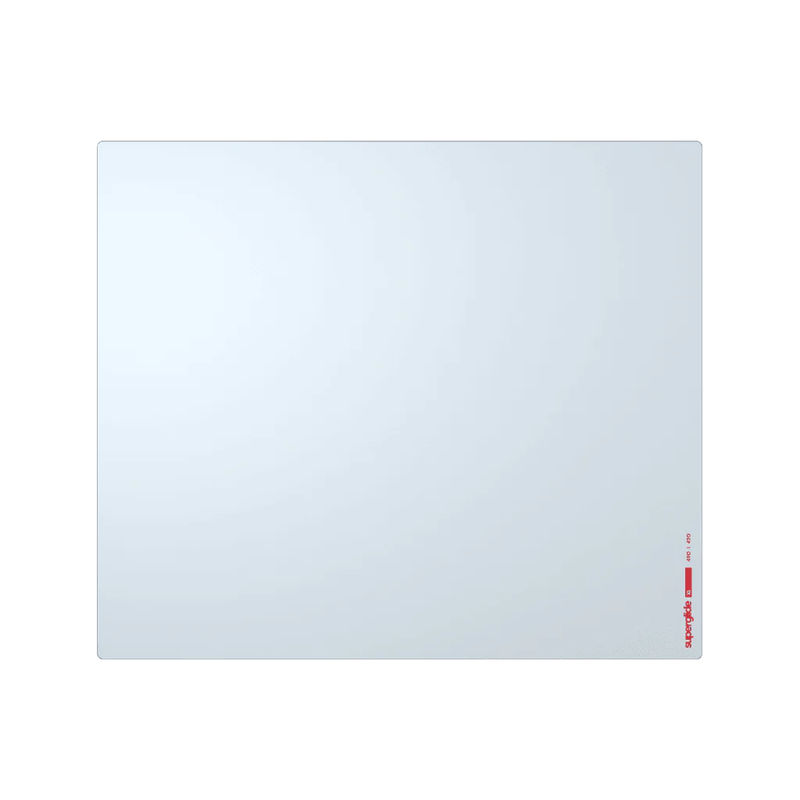 Superglide Glass Mousepad - Color:XL White
