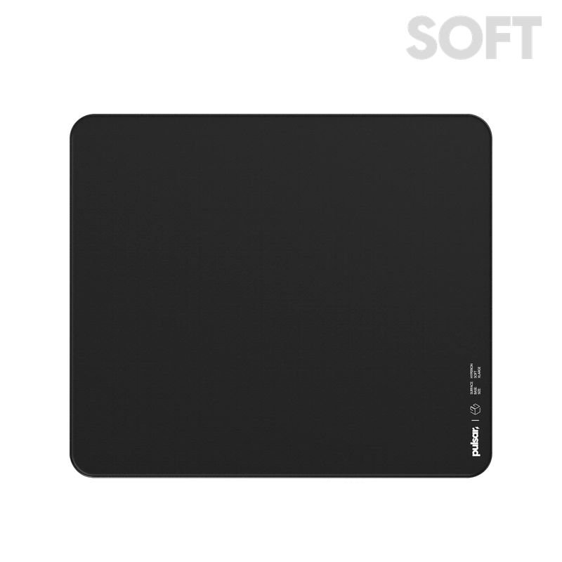 [Pulsar x LGG] Hyperion Gaming Mousepad - SOFT - Style:XL-Black