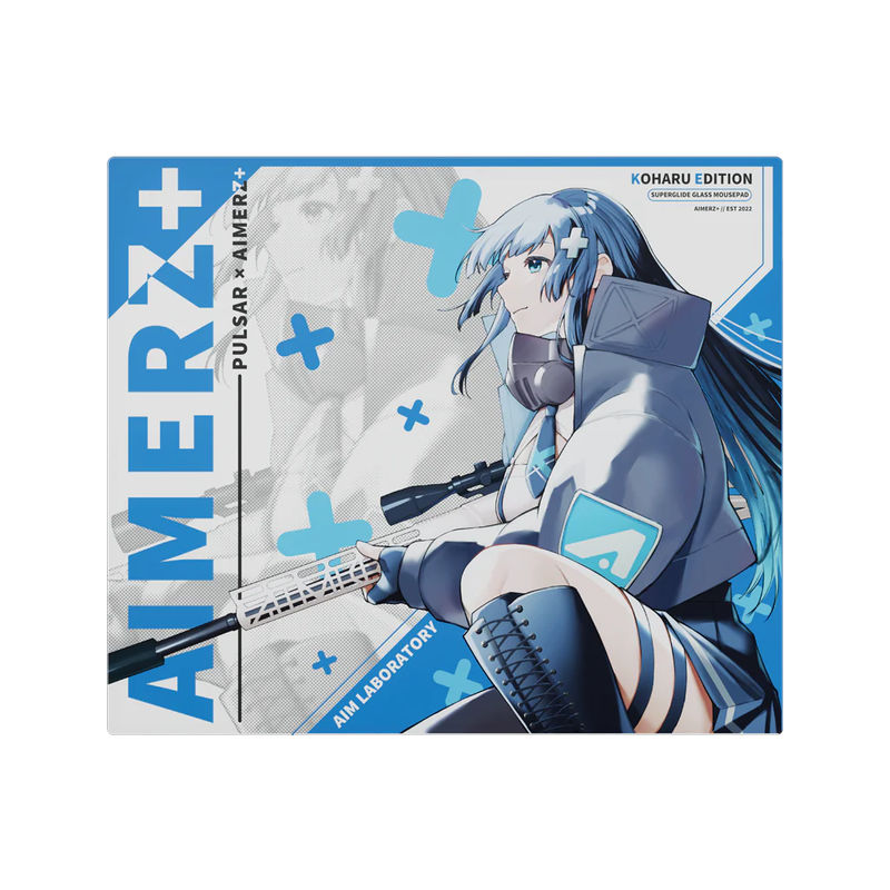 [Aimerz Koharu Edition] Superglide Glass Mousepad v2 XL