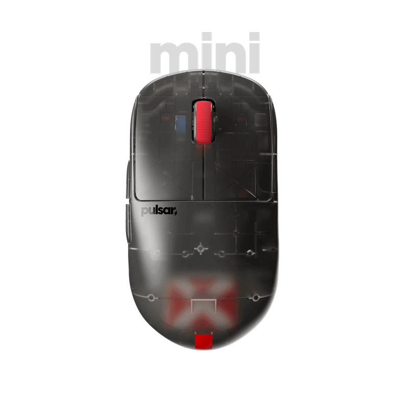 [Clear Black Edition] X2H Mini Gaming Mouse