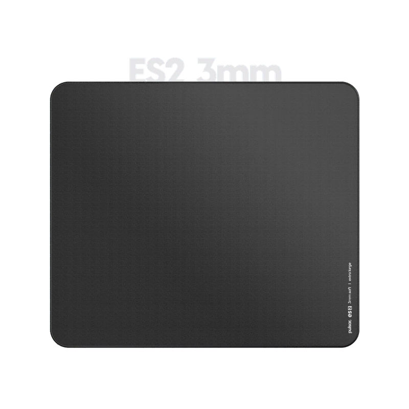 ES2 eSports Mousepad 3mm L~XL (Medium Speed) - Size:XL Black