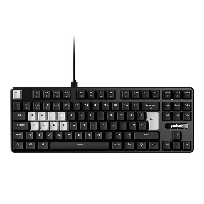 [ISO] PCMK 2 HE TKL Hall Effect Magnetic Gaming Keyboard - Color:Black