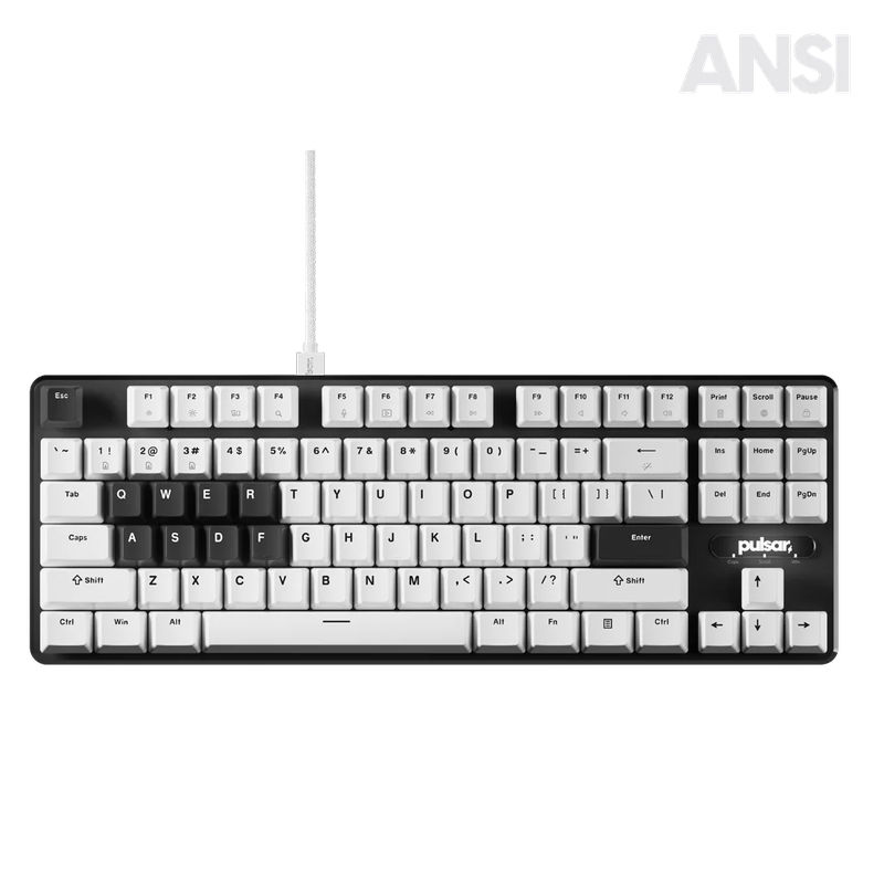 [ANSI] PCMK 2 HE TKL Hall Effect Magnetic Gaming Keyboard - Color:White
