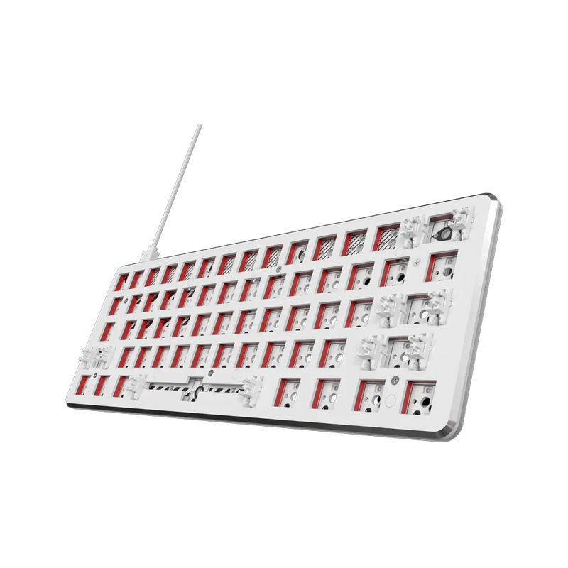 [ANSI] PCMK 60% Mechanical Gaming Keyboard - Color:White