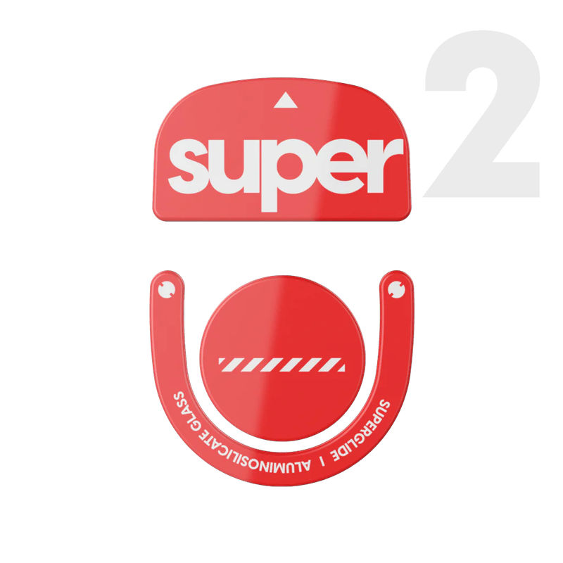 Superglide (Type-C) for Logitech G PRO X SUPERLIGHT 2 - Color:Red