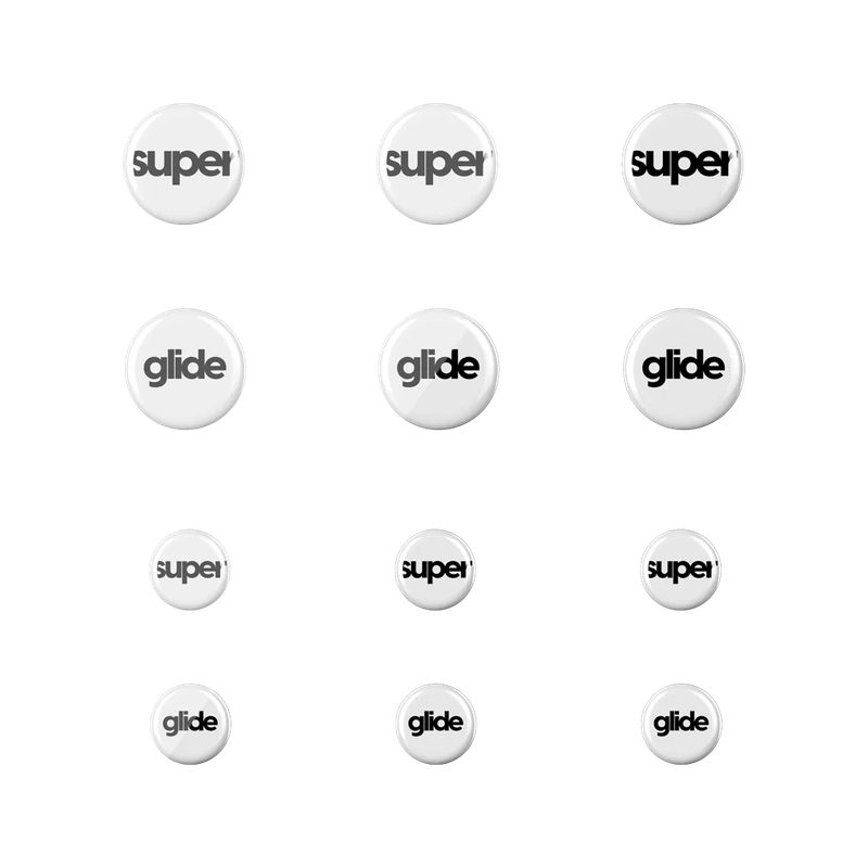 Superglide (Type-S) Universal Dot 6mm + 9mm (12pcs)