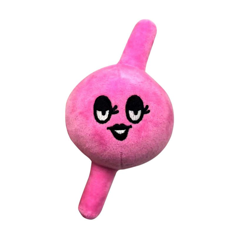 Pulsar character keyring pink doll