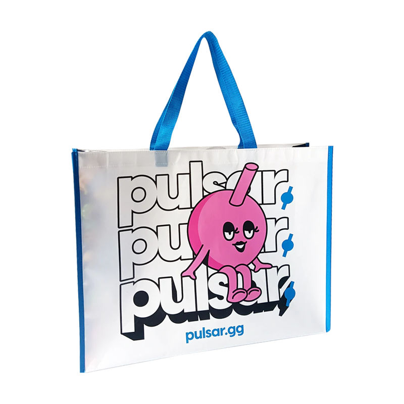 Pulsar laminated non woven shopper bag - Color:Pink