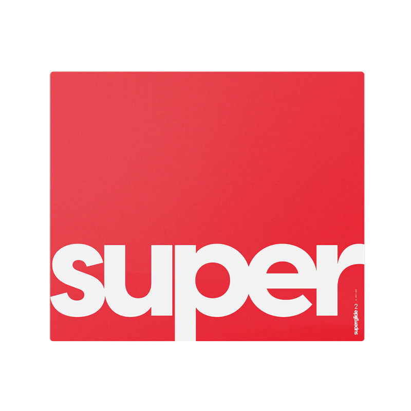 Superglide Glass Mousepad v2 - Color:XL Red