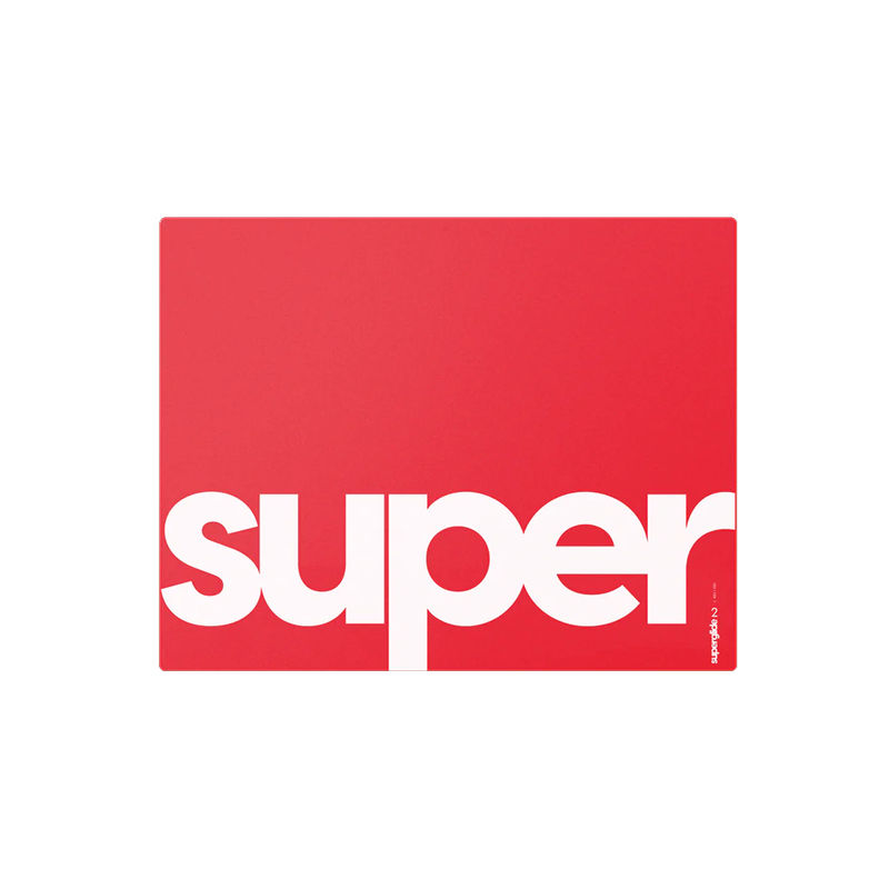 Superglide Glass Mousepad v2 - Color:L Red