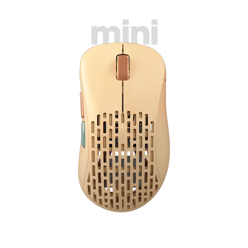 [Retro Edition] Xlite v2 Mini Gaming Mouse - Color:Brown