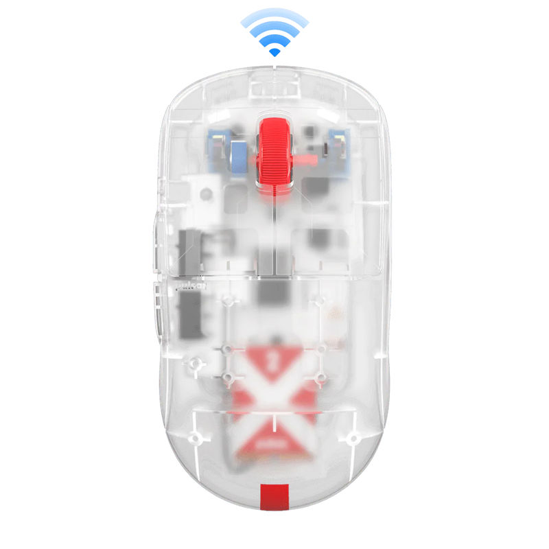 [Super Clear Edition] X2 Gaming Mouse - Size:Medium
